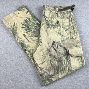 Cabelas Pants Mens 36 Camo Camouflage Seclusion 3D Open Country Hunting Cargo